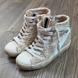 Shu Shop Glitter High-Top Kids Shoes